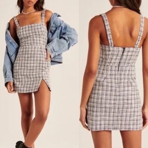 Plaid Mini Dress